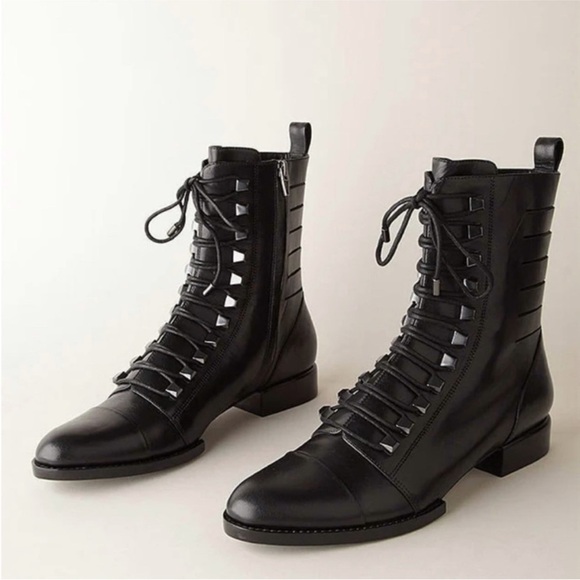 Alexander Wang Andrea ankle lace up bootie - Picture 1 of 10